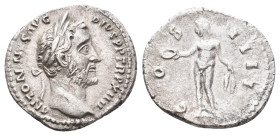 ANTONINUS PIUS, 138-161 AD. AR, Denarius. Rome. 2.90 g. 18.20 mm.
