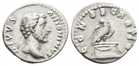 ANTONINUS PIUS, 138-161 AD. AR, Denarius. Rome. 3.64 g. 19.15 mm.