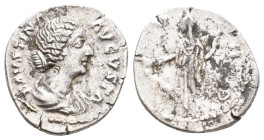 FAUSTINA II Augusta, 147-175 AD. AR, Denarius. Rome. 3.26 g. 19.80 mm.