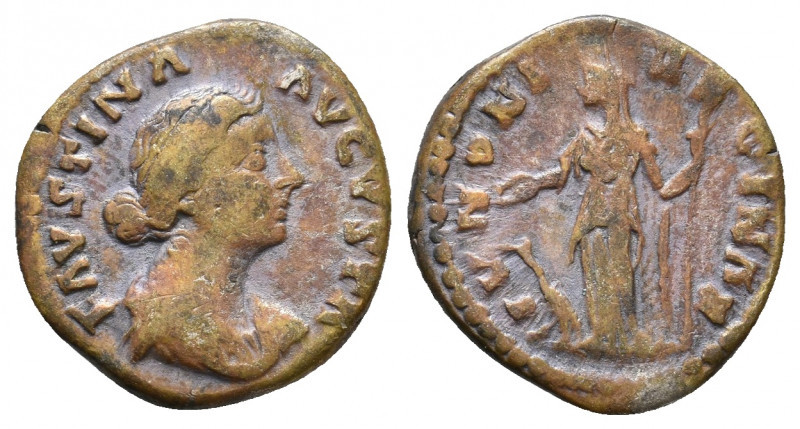 FAUSTINA II, 147-175 AD. AR, Denarius. Rome. 2.87 g. 18.15 mm.