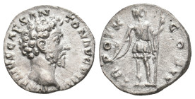 MARCUS AURELIUS, 161-180 AD. AR, Denarius. Rome. 3.12 g. 17.30 mm.