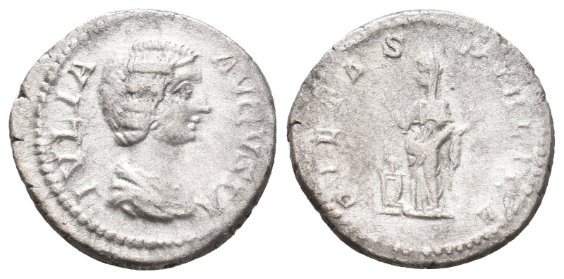 JULIA DOMNA Augusta, 193-217 AD. AR, Denarius. Rome. 3.14 g. 19.30 mm.