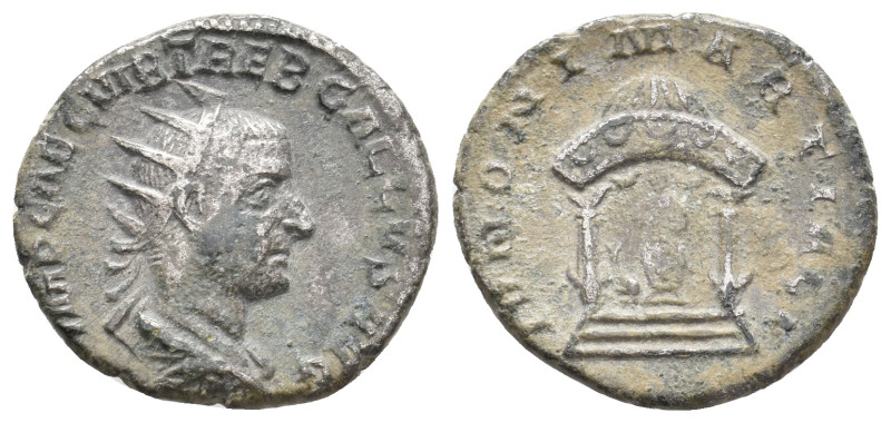 TREBONIANUS GALLUS, 252-253 AD. AR, Antoninianus. 3.73 g. 20.70 mm.