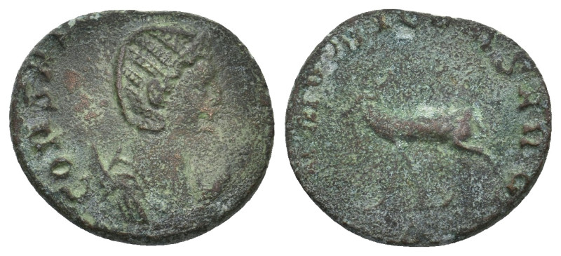 SALONINA Augusta, 254-268 AD. AR, Antoninianus. 2.78 g. 18.40 mm.