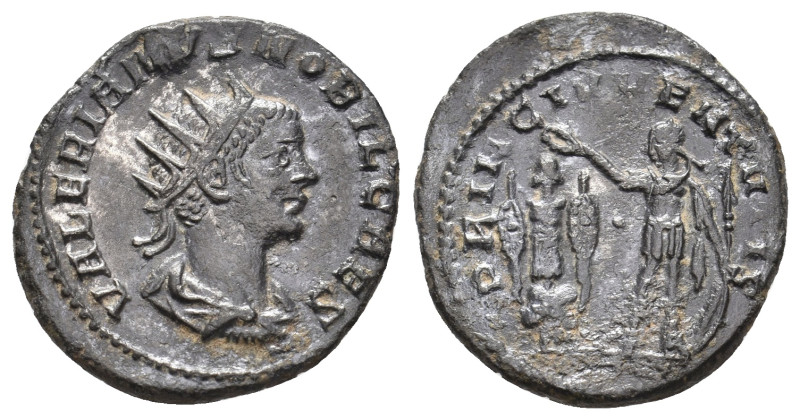 VALERIAN II Caesar, 256-258 AD. AR, Antoninianus. Samosata. 3.35 g. 21.60 mm.