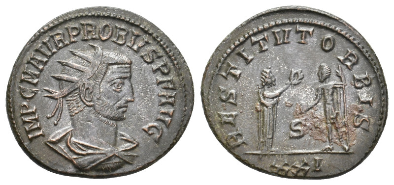 PROBUS, 276-282 AD. Antoninianus. Siscia. 3.59 g. 21.80 mm.