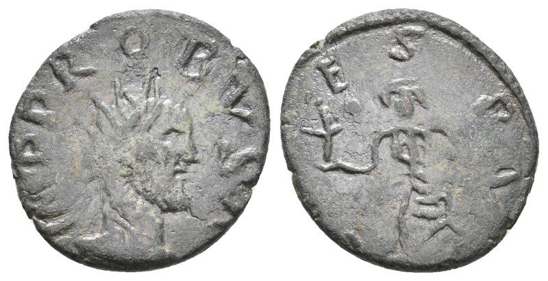 PROBUS, 276-282 AD. Antoninianus. Barbaric imitation. 3.45 g. 20.40 mm.