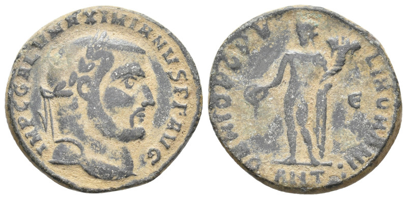 GALERIUS, 305-311 AD. Follis. Antioch. 9.35 g. 26.90 mm