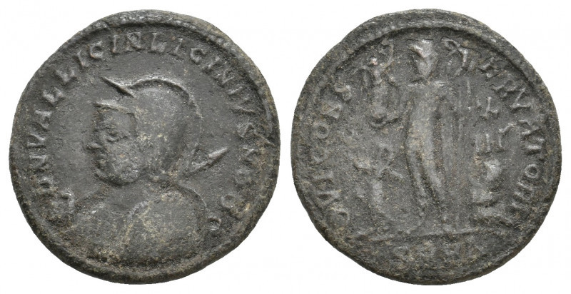 LICINIUS II Caesar, 317-324 AD. Follis. Cyzicus. 3.40 g. 19 mm.