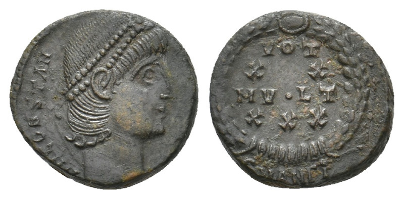 CONSTANTIUS II, 337-361 AD. Possibly Antioch. AE. 2.13 g. 13.80 mm.