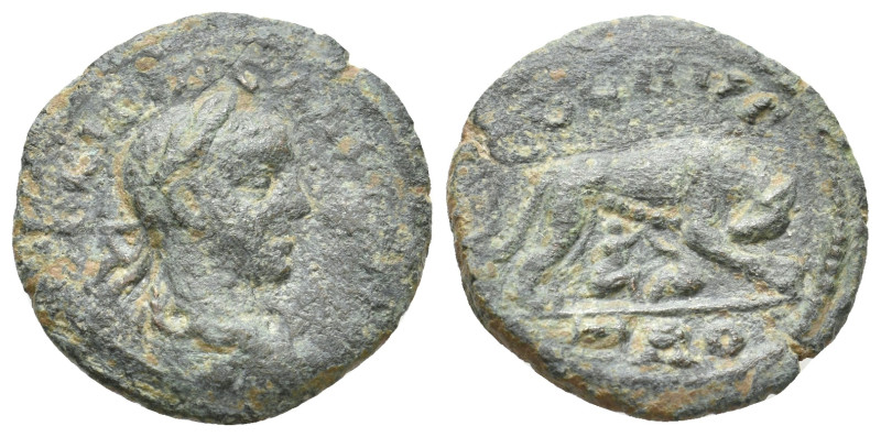 TROAS, Alexandria. Gallienus, 253-268 AD. AE. 5.82 g. 22.70 mm.