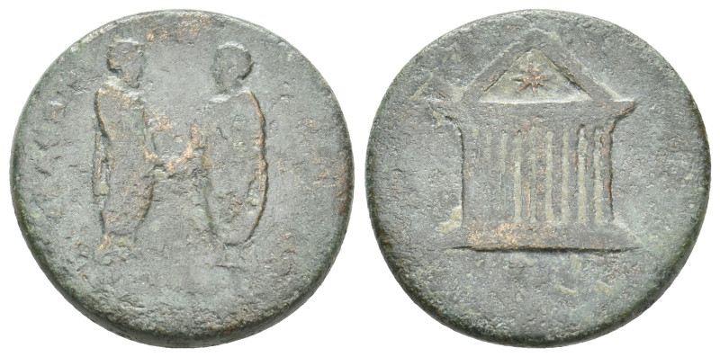 CILICIA, Anazarbus. Marcus Aurelius and Lucius Verus. 161-169 AD. AE. 10.96 g. 2...