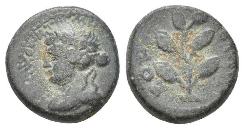 SELEUCIS & PIERIA, Antioch? Pseudo-autonomous issue. AE. 3.30 g. 14.50 mm.