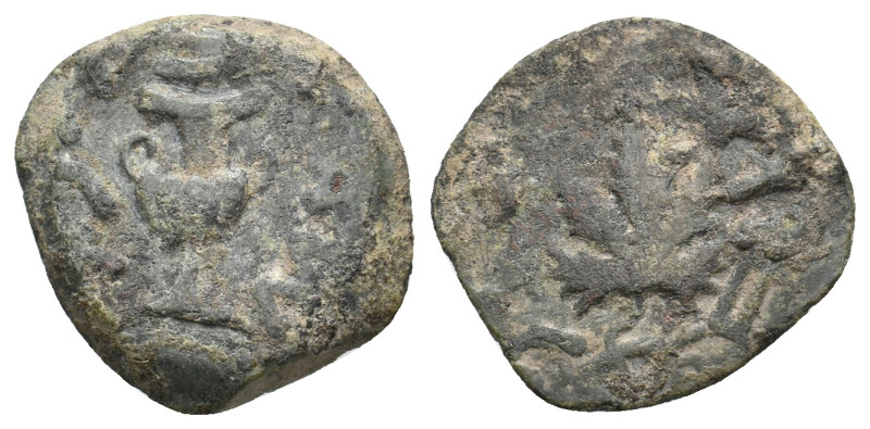 JUDEA, Jewish War, 66-70 AD. AE. 3 g. 18.40 mm.