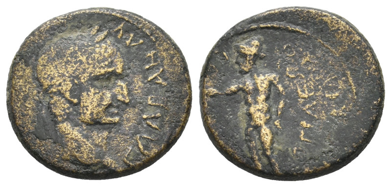ASIA MINOR, Uncertain. Gallienus, 253-268 AD. AE. 5.27 g. 19 mm.