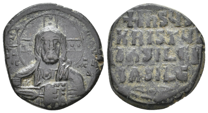 Anonymous Folles. Class A2. Attributed to BASIL II & CONSTANTINE VIII, 976-1025 ...