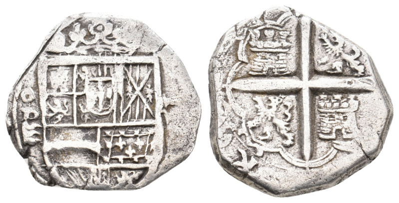 Spain, 2 reales. 6.70 g. 22 mm.