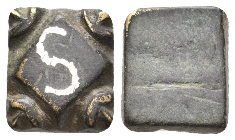 Byzantine Weight. 4.28 g. 13 mm.