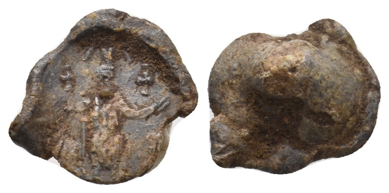 Byzantine Seal. 2.40 g. 13.60 mm.