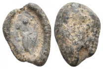 Byzantine Seal. 3.23 g. 17.50 mm.