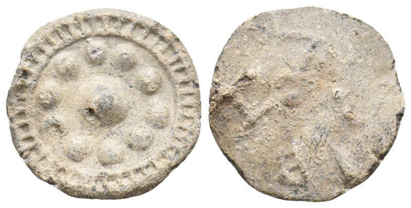 Byzantine Seal. 3.74 g. 20.50 mm.