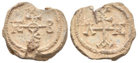 Byzantine Seal. 7.87 g. 22.85 mm.