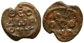 Byzantine Seal. 9 g. 23.10 mm.