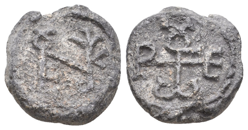 Byzantine Seal. 11.07 g. 21.30 mm.
