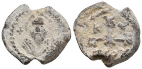 Byzantine Seal. 15.42 g. 27.60 mm.