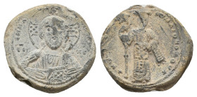 Byzantine Seal. 34.09 g. 32.25 mm.