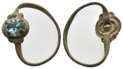 ANCIENT BYZANTINE BRONZE RING (4TH-15TH CENTURY AD.)
Condition : See picture. No return.
Weight : 1.87 g.