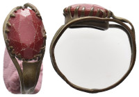 ANCIENT OTTOMAN BRONZE RING (15TH-19TH CENTURY AD.)
Condition : See picture. No return.
Weight : 2.12 g.