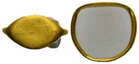 ANCIENT GREEK GOLD RING (CIRCA 3RD-1ST BC.)
Condition : See picture. No return.
Weight : 3.3 g.
Diameter: 18 mm.
