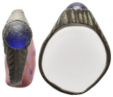 ANCIENT BYZANTINE BRONZE RING (4TH-15TH CENTURY AD.)
Condition : See picture. No return.
Weight : 3.45 g.
Diameter: 27 mm.