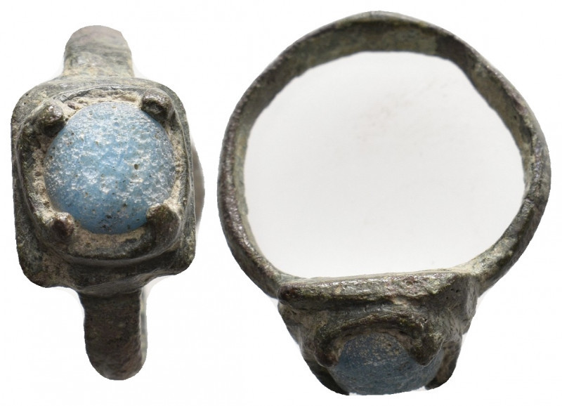 ANCIENT BYZANTINE BRONZE RING (4TH-15TH CENTURY AD.)
Condition : See picture. N...