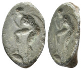 ANCIENT ROMAN BRONZE RING (1ST-5TH CENTURY AD.)
Condition : See picture. No return.
Weight : 5.68 g.
Diameter: 23.10 mm.