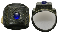ANCIENT OTTOMAN BRONZE RING (15TH-19TH CENTURY AD.)
Condition : See picture. No return.
Weight : 12.8 g.
Diameter: 26.2 mm.