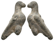 ANCIENT ROMAN BRONZE EAGLE FIGURINE (1ST-5TH CENTURY AD)
Condition : See picture. No return.
Weight : 4.77 g.
Diameter: 24.40 mm.