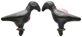 ANCIENT ROMAN BRONZE EAGLE FIGURINE (1ST-5TH CENTURY AD)
Condition : See picture. No return.
Weight : 11 g
Diameter: 30.20 mm.