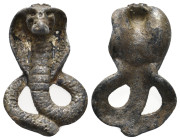 ANCIENT ROMAN BRONZE APPLIQUE (1ST-3RD CENTURY AD.)
Condition : See picture. No return.
Weight : 6.92 g
Diameter: 30 mm
