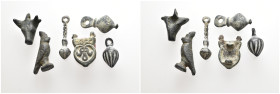 6 ANCIENT ROMAN/BYZANTINE BRONZE
Condition : See picture. No return.