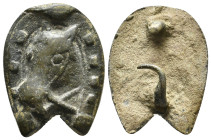 BRONZE EPAULETTE (19TH-20TH CENTURY AD.)
Condition : See picture. No return.
Weight : 7.44 g.
Diameter : 33 mm.