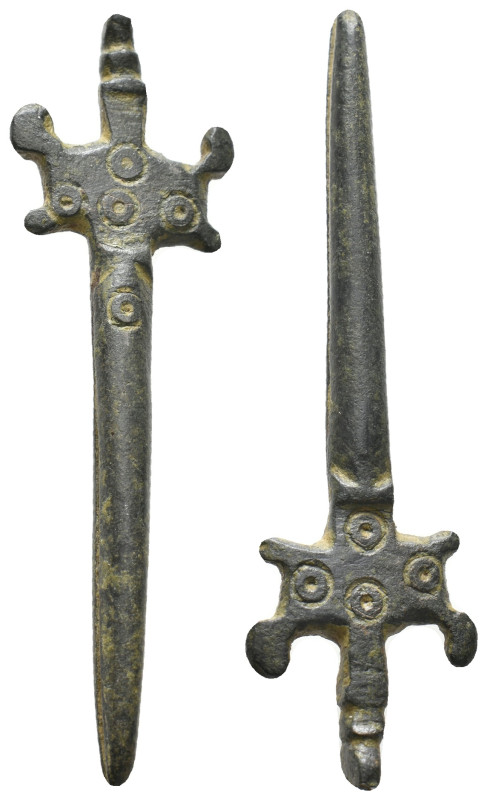 ANCIENT BYZANTINE BRONZE TWEEZERS (11TH-15TH CENTURY AD.)
Condition : See pictu...
