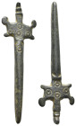 ANCIENT BYZANTINE BRONZE TWEEZERS (11TH-15TH CENTURY AD.)
Condition : See picture. No return
Weight : 11.97 g.
Diameter: 68 mm.