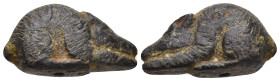 ANCIENT ROMAN BRONZE FIGURINE. (1ST – 3RD CENTURY AD)
Condition : See picture. No return
Weight : 20.75 g
Diameter : 30 mm