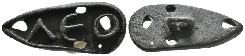 ANCIENT BYZANTINE BRONZE BREAD STAMP. (11TH – 14TH CENTURY AD)
Condition : See ...