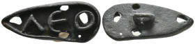 ANCIENT BYZANTINE BRONZE BREAD STAMP. (11TH – 14TH CENTURY AD)
Condition : See picture. No return
Weight : 21.75 g
Diameter : 47.95 mm