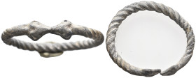 ANCIENT ROMAN BRONZE BRACELET(1ST- 3RD CENTURY AD)
Condition : See picture. No return
Weight : 55.84 g.
Diameter : 66.40 mm.