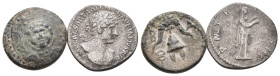 2 GREEK/ROMAN SILVER/BRONZE COIN LOT
See picture.No return.
