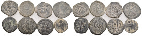 8 BYZANTINE BRONZE COIN LOT
See picture.No return.